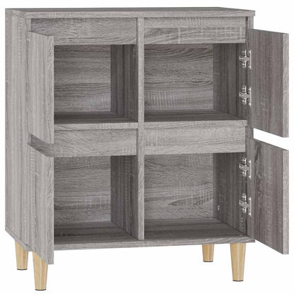 vidaXL Sideboard Grey Sonoma 60x35x70 cm Engineered Wood 6