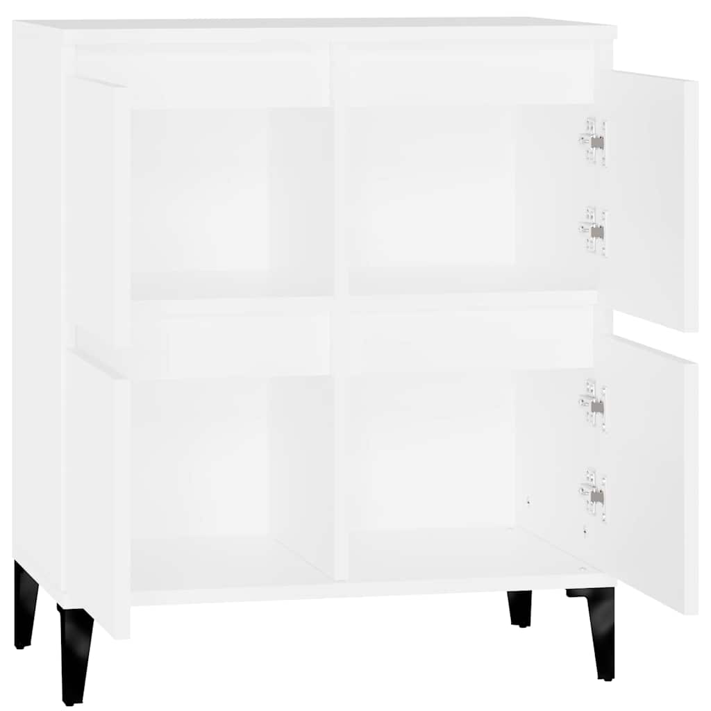 vidaXL Sideboard White 60x35x70 cm Engineered Wood 5