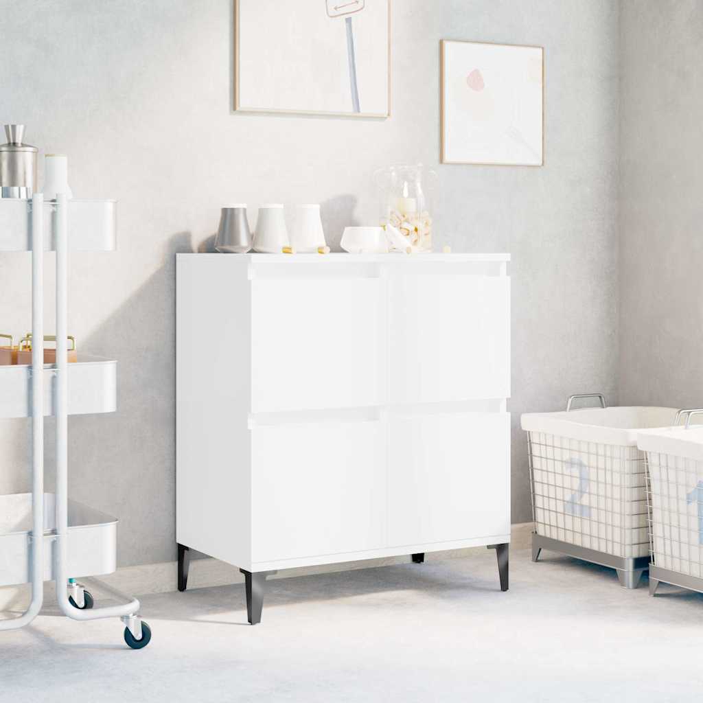 vidaXL Sideboard White 60x35x70 cm Engineered Wood 1