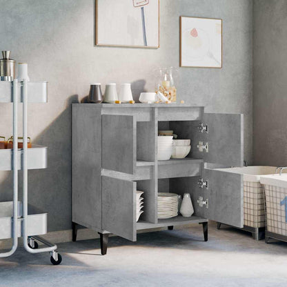 vidaXL Sideboard Concrete Grey 60x35x70 cm Engineered Wood 3