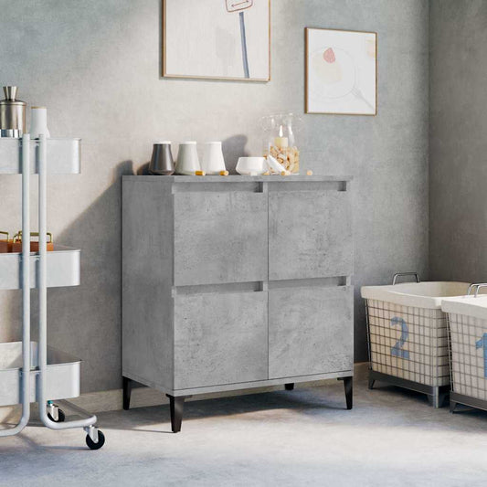 vidaXL Sideboard Concrete Grey 60x35x70 cm Engineered Wood 1