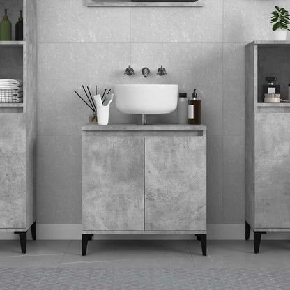 vidaXL Sink Cabinet 58x33x60 cm Engineered Wood