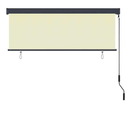 vidaXL Roller Blind Cream 180 x 250 cm Fabric and Aluminum 3