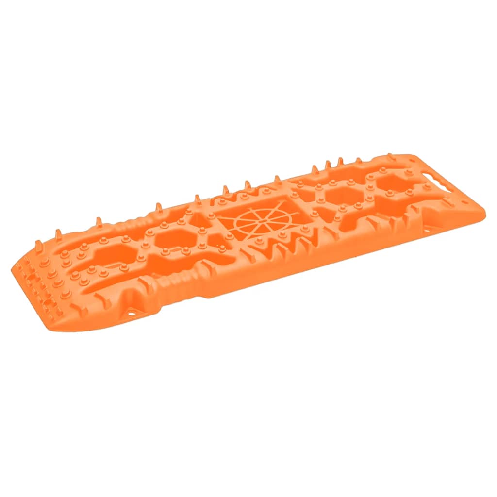 vidaXL Traction Boards 2 pcs Orange 107x31x7 cm Nylon 2