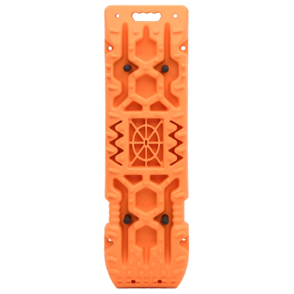 vidaXL Traction Boards 2 pcs Orange 107x31x7 cm Nylon 3