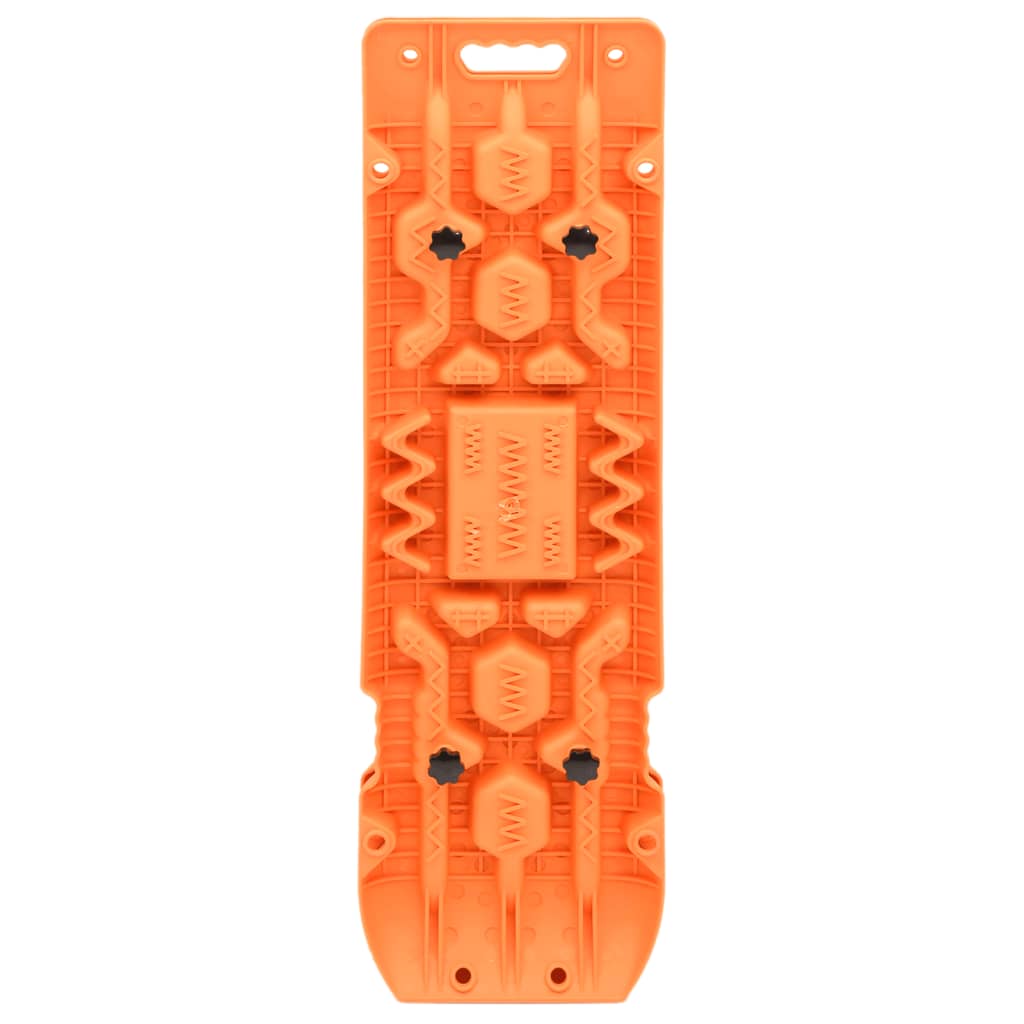 vidaXL Traction Boards 2 pcs Orange 107x31x7 cm Nylon 4