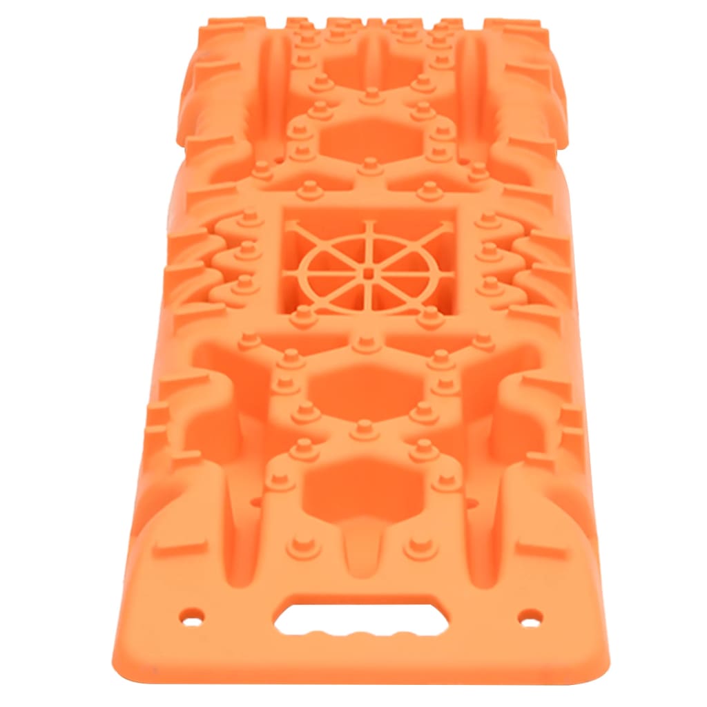 vidaXL Traction Boards 2 pcs Orange 107x31x7 cm Nylon 5