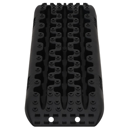 vidaXL Traction Boards 2 pcs Black 106x30.5x7 cm Nylon 5