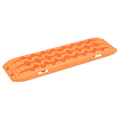 vidaXL Traction Boards 2 pcs Orange 106x30.5x7 cm Nylon 2
