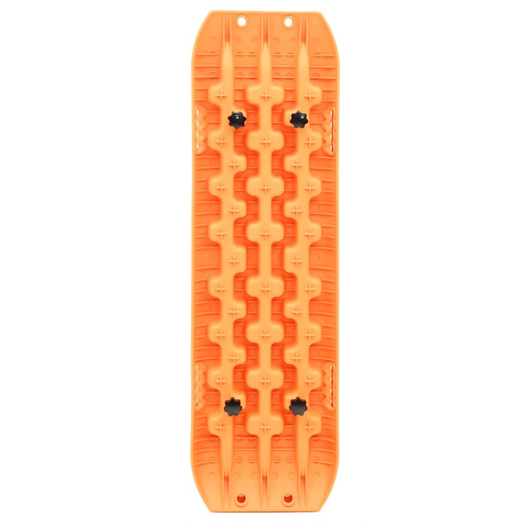 vidaXL Traction Boards 2 pcs Orange 106x30.5x7 cm Nylon 4