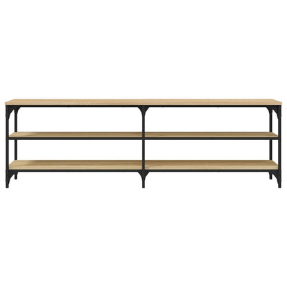 vidaXL TV Cabinet Sonoma Oak 160x30x50 cm Engineered Wood 5