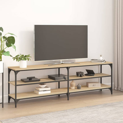 vidaXL TV Cabinet Sonoma Oak 160x30x50 cm Engineered Wood 1