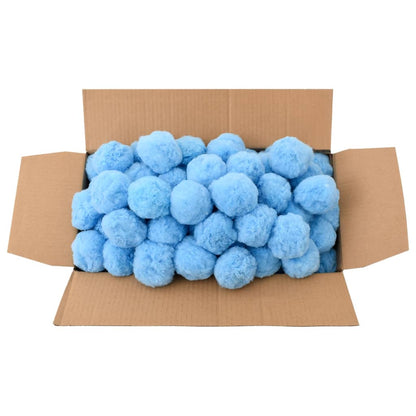 vidaXL Anti Bacteria Pool Filter Balls Blue 1400 g Polyethylene 3