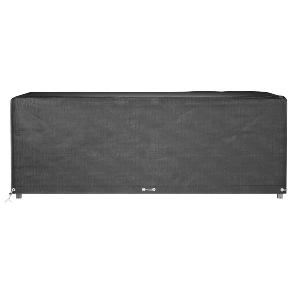 vidaXL Garden Furniture Covers 2 pcs 12 Eyelets 213x132x75 cm Rectangular 4