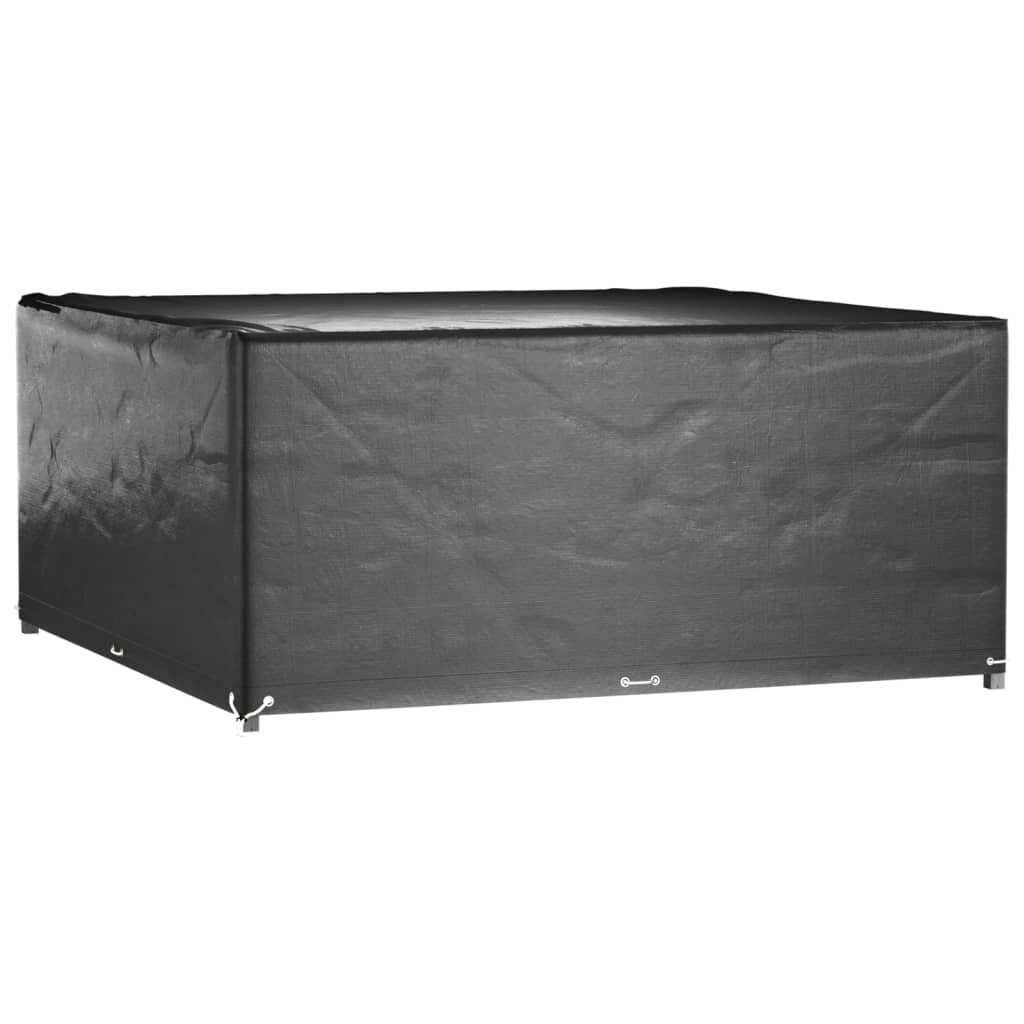 vidaXL Garden Furniture Covers 2 pcs 16 Eyelets 250x250x90 cm Square 2