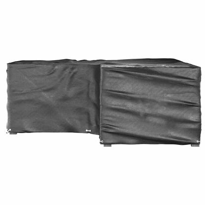 vidaXL L-Shaped Garden Furniture Covers 2 pcs 16 Eyelets 215x215x70 cm 4