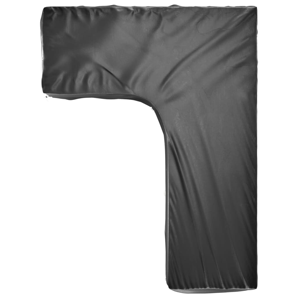 vidaXL L-Shaped Garden Furniture Covers 2 pcs 18 Eyelets 220x285x80 cm 5