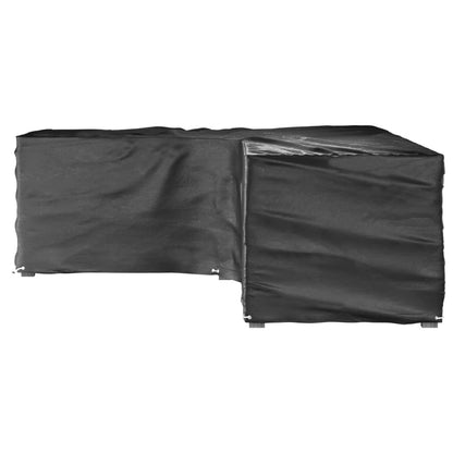 vidaXL L-Shaped Garden Furniture Covers 2 pcs 16 Eyelets 210x260x80 cm 4