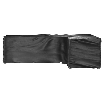 vidaXL L-Shaped Garden Furniture Covers 2 pcs 16 Eyelets 260x210x80 cm 4