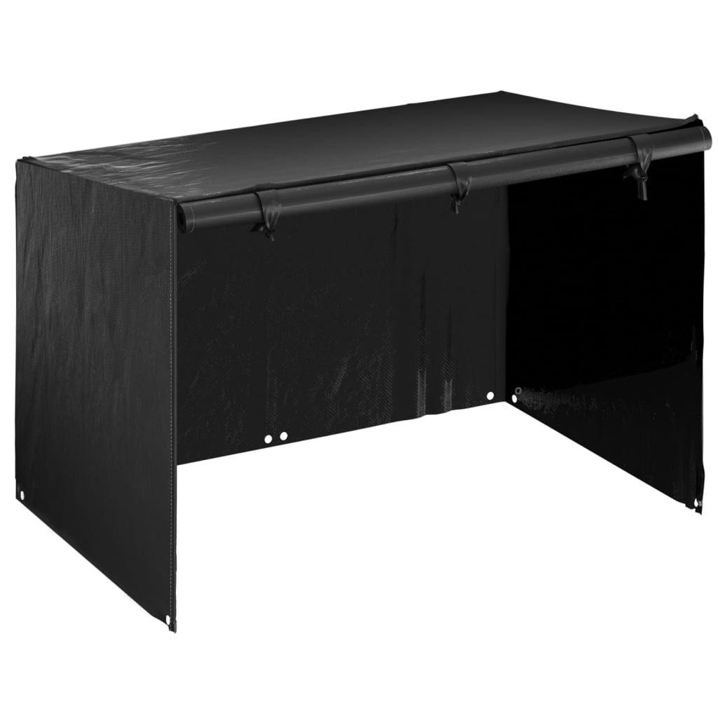 vidaXL Swing Bench Covers 2 pcs 12 Eyelets 215x150x130/150 cm Polyethylene 2