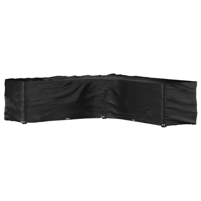 vidaXL L-Shaped Garden Furniture Cover 20 Eyelets 300x300x90 cm 1