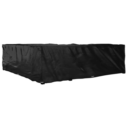 vidaXL L-Shaped Garden Furniture Cover 20 Eyelets 300x300x90 cm 5