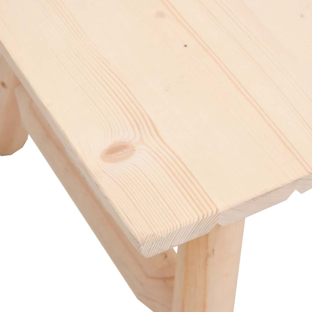 vidaXL Coffee Table 90x50x41 cm Solid Wood Spruce 5