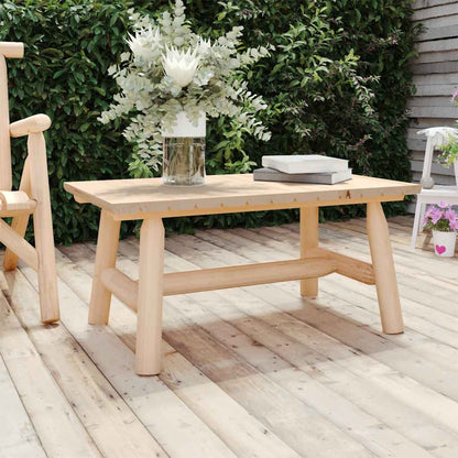 vidaXL Coffee Table 90x50x41 cm Solid Wood Spruce 1