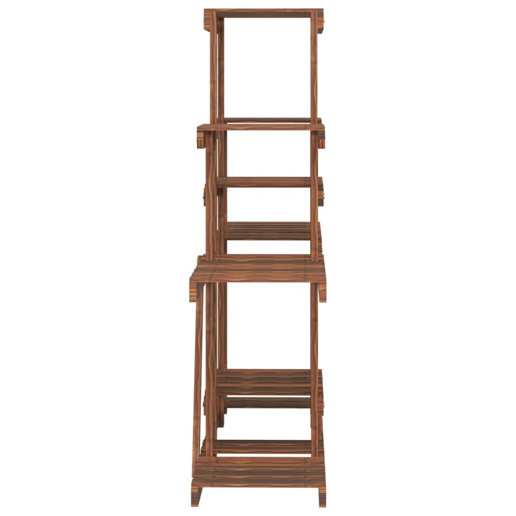 vidaXL Flower Stand 110x25x96 cm Solid Wood Fir 6