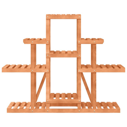 vidaXL Flower Stand 110x25x96 cm Solid Wood Fir 5