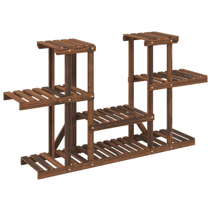 vidaXL Flower Stand 110x25x73 cm Solid Wood Fir 2