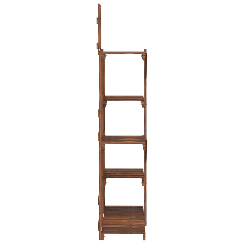 vidaXL Flower Stand 60x25x130 cm Solid Wood Fir 5