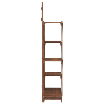 vidaXL Flower Stand 60x25x130 cm Solid Wood Fir 5