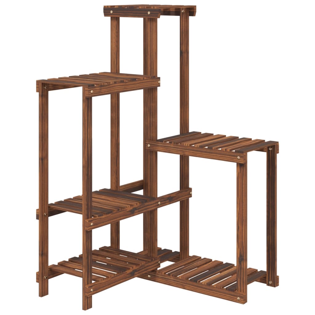 vidaXL Flower Stand 62.5x61.5x101.5 cm Solid Wood Fir 2