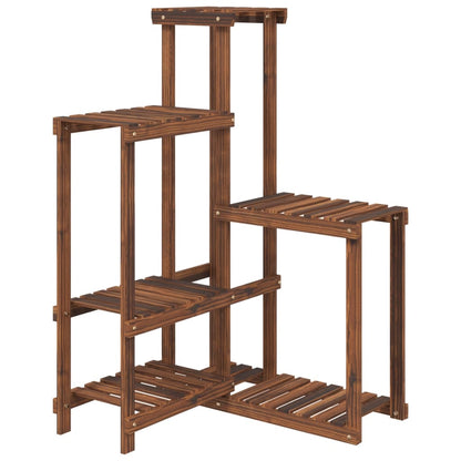 vidaXL Flower Stand 62.5x61.5x101.5 cm Solid Wood Fir 2
