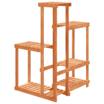 vidaXL Flower Stand 62.5x61.5x101.5 cm Solid Wood Fir 6