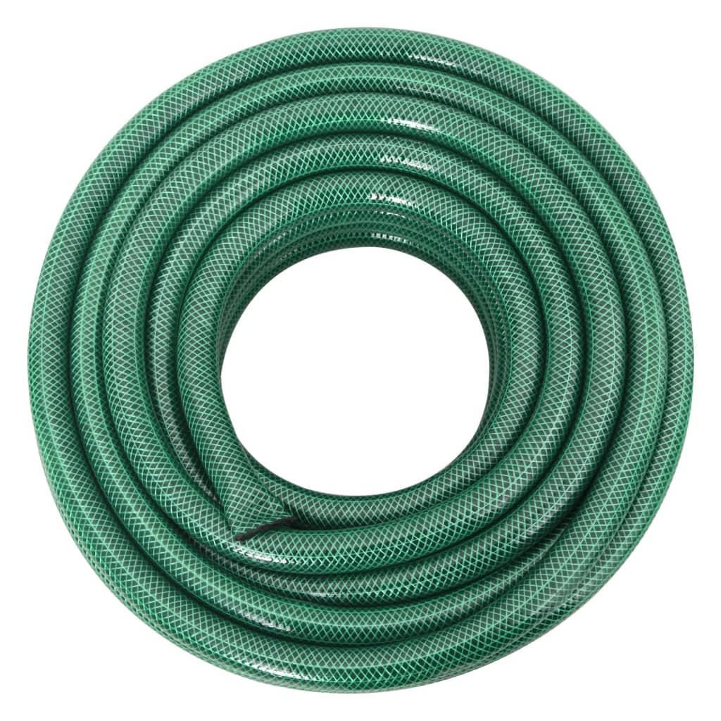 vidaXL Garden Hose Green 0,75" 50 m PVC 2