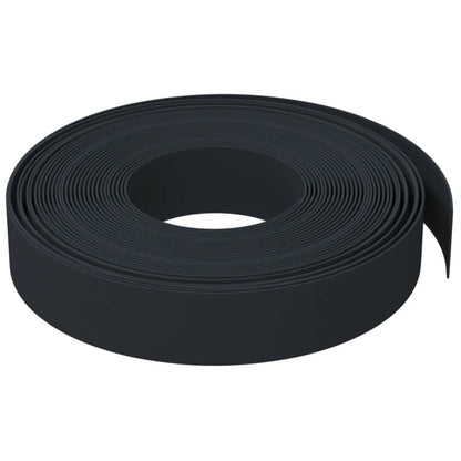 vidaXL Garden Edgings 3 pcs Black 10 m 10 cm Polyethylene 4