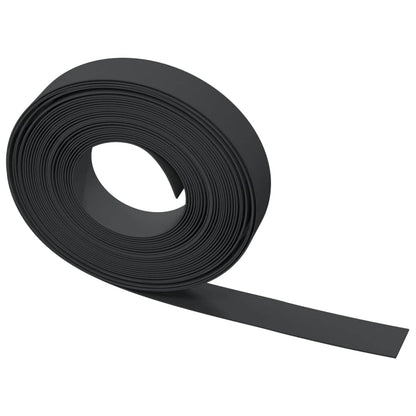 vidaXL Garden Edgings 3 pcs Black 10 m 10 cm Polyethylene 5