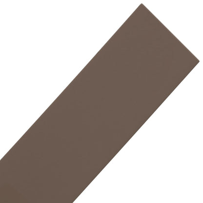 vidaXL Garden Edgings 3 pcs Brown 10 m 10 cm Polyethylene 6