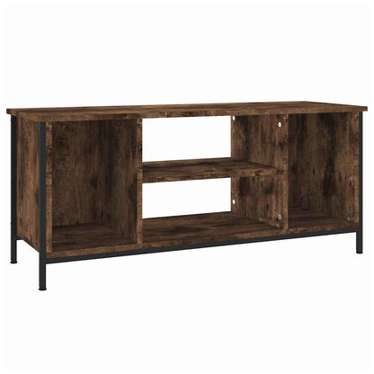 vidaXL TV Cabinet Smoked Oak 102x35x45 cm Engineered Wood 2