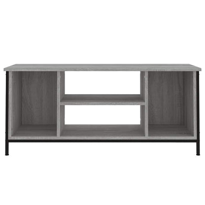 vidaXL TV Cabinet Grey Sonoma 102x35x45 cm Engineered Wood 5