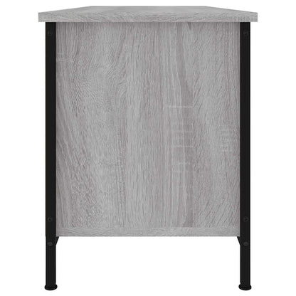 vidaXL TV Cabinet Grey Sonoma 102x35x45 cm Engineered Wood 6
