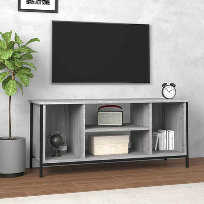 vidaXL TV Cabinet Grey Sonoma 102x35x45 cm Engineered Wood 1