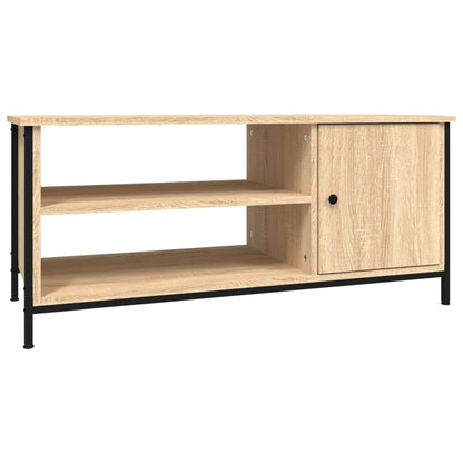 vidaXL TV Cabinet Sonoma Oak 100x40x45 cm Engineered Wood 2