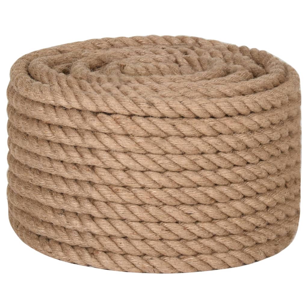 vidaXL Jute Rope 50 m Long 16 mm Thick 3
