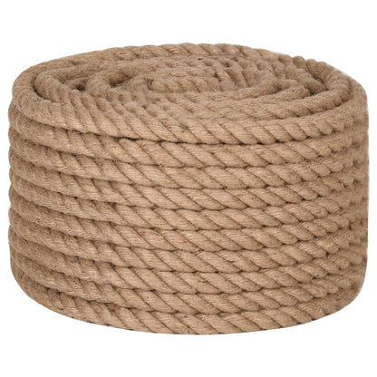 vidaXL Jute Rope 1 mm Natural 100% Tossa jute 3