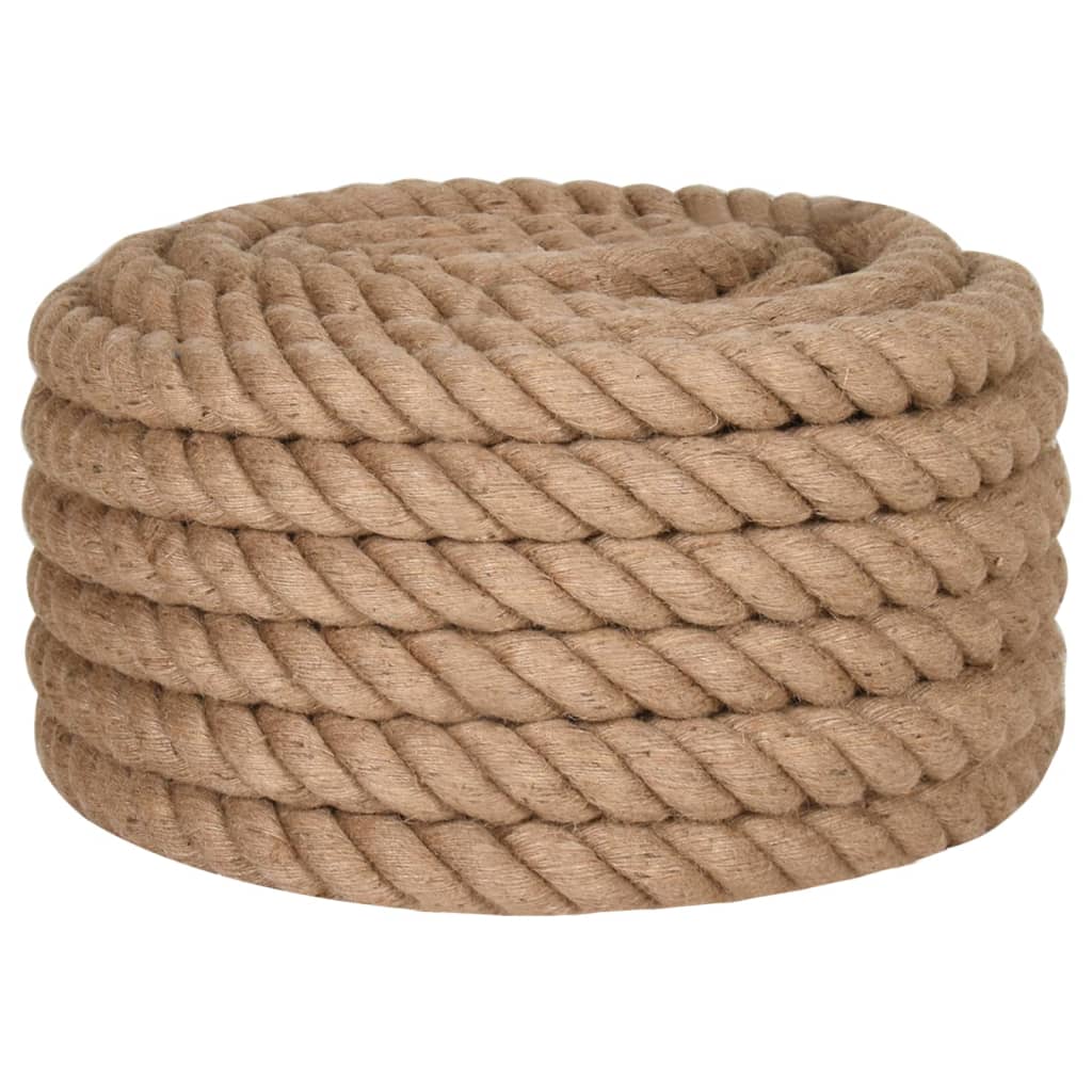 vidaXL Jute Rope 10 m Long 36 mm Thick 3