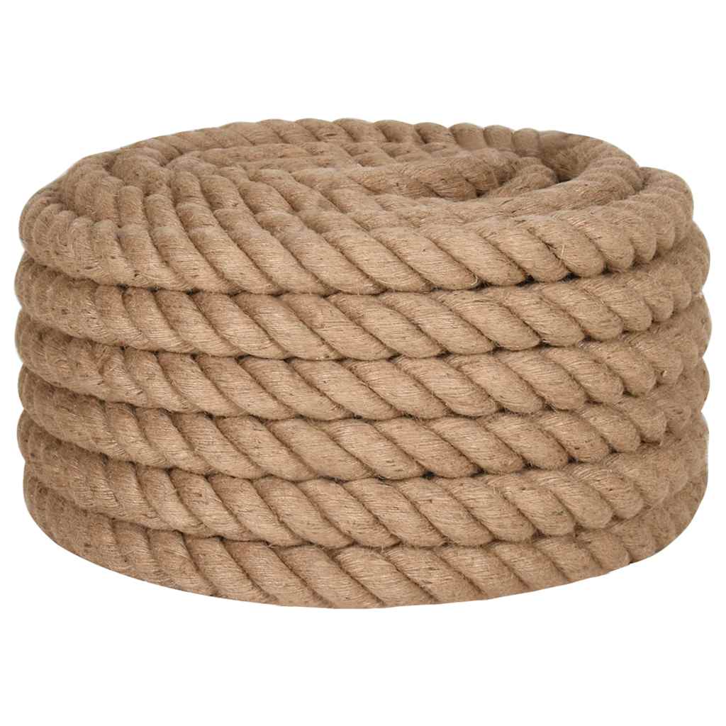 vidaXL Jute Rope 10 m Long 40 mm Thick 3