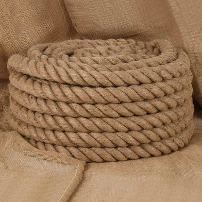 vidaXL Jute Rope 10 m Long 40 mm Thick 1